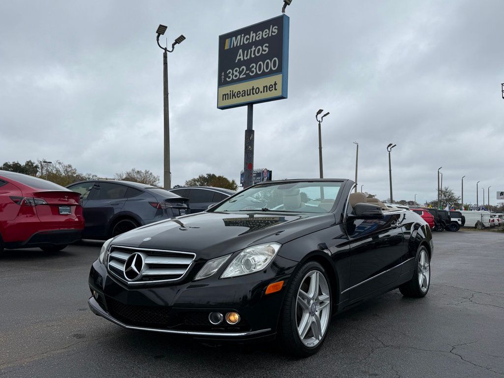2011 Mercedes-Benz E-Class E 350 2dr Cabriolet E350 RWD - 22984122 - 0