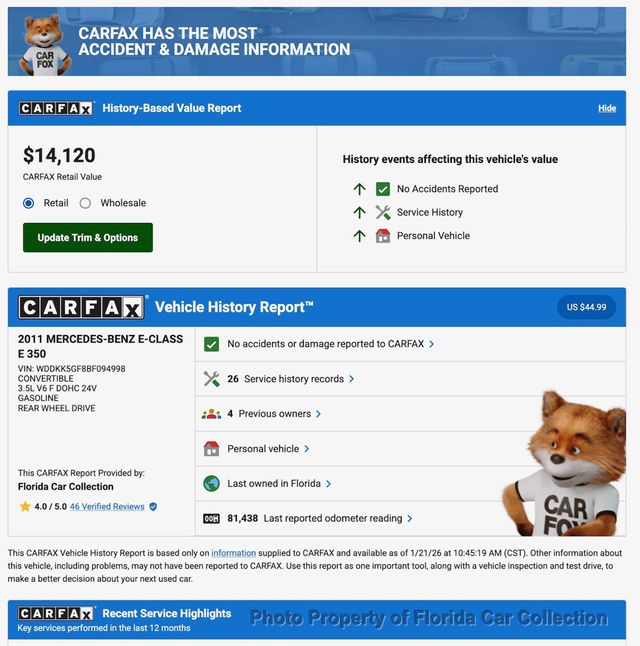 2011 Mercedes-Benz E-Class E 350 Cabriolet Convertible AMG Sport - 22974883 - 19