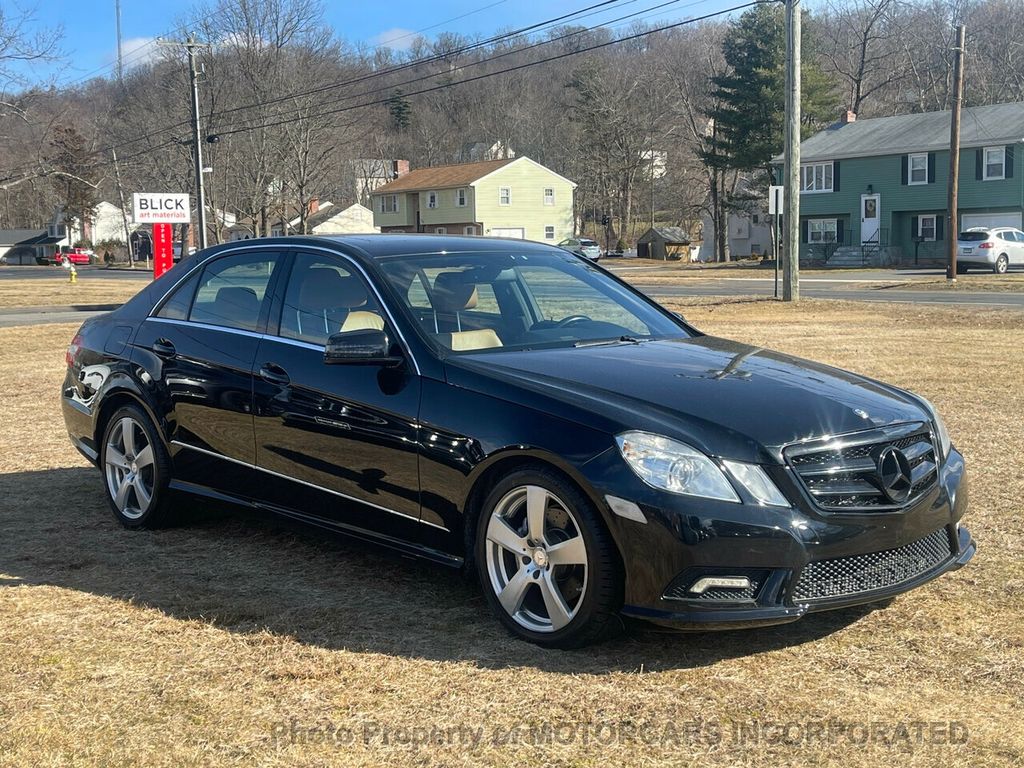 2011 Mercedes-Benz E-Class FOUR NEW TIRES, AWD, SPORT W/REAL LEATHER AND MINT! - 22321329 - 1
