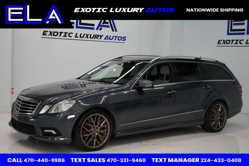 2011 Mercedes-Benz E-Class RARE FIND! WAGON! 7 SEATER! TWO SEATS IN TRUNK! WOW! - 22516159 - 0