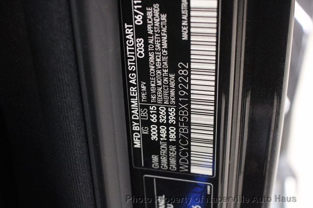 2011 MERCEDES-BENZ G-CLASS 4MATIC 4dr G 55 AMG - 22967208 - 47