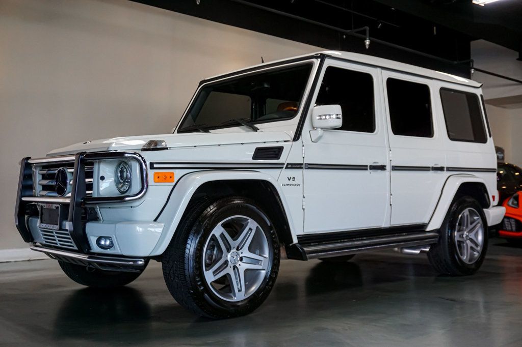 2011 Mercedes-Benz G-Class *G55 AMG* *White/Brown* *Designo Interior* *V8 Supercharged* - 23073608 - 2