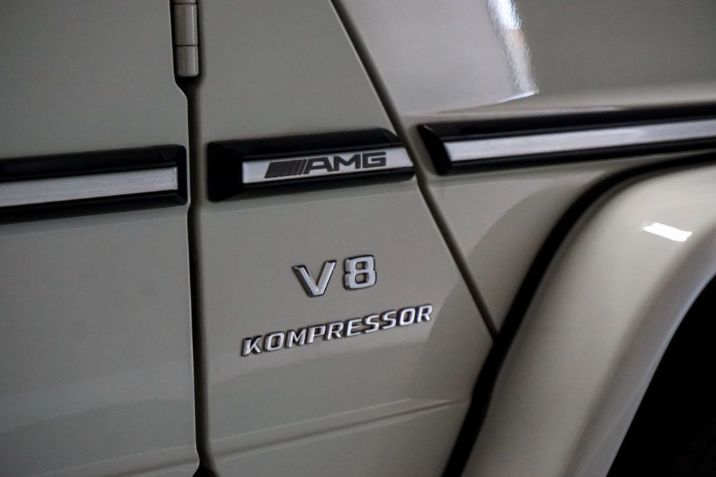 2011 Mercedes-Benz G-Class *G55 AMG* *White/Brown* *Designo Interior* *V8 Supercharged* - 23073608 - 33