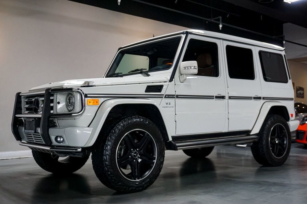 2011 Mercedes-Benz G-Class *G55 AMG* *White/Brown* *Designo Lthr* *V8 S/C* *Only 61k Miles* - 23006890 - 2
