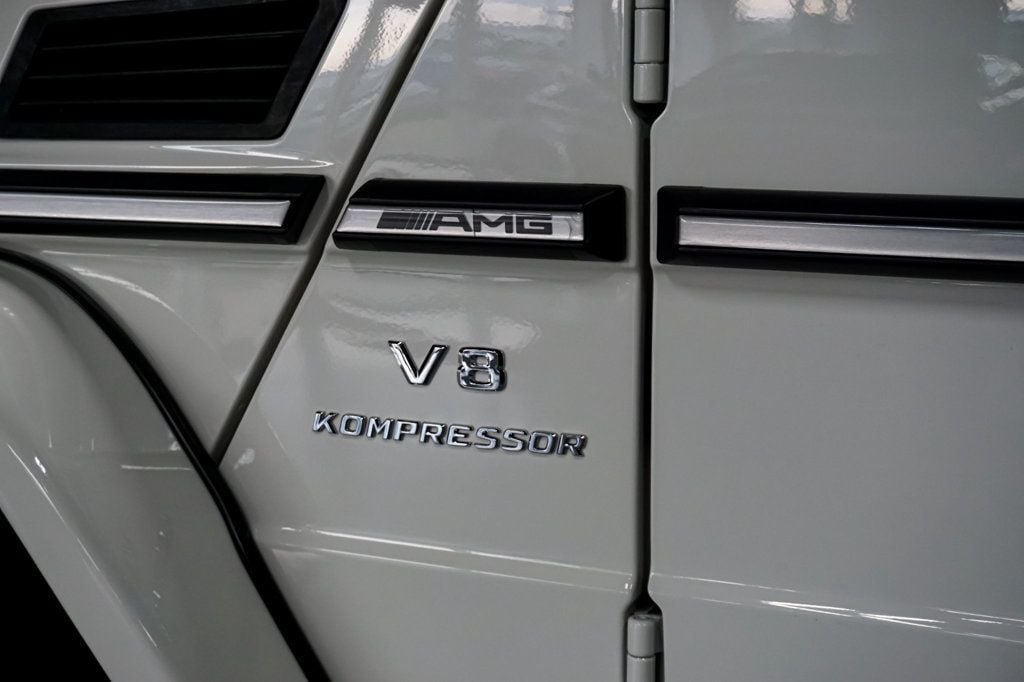 2011 Mercedes-Benz G-Class *G55 AMG* *White/Brown* *Designo Lthr* *V8 S/C* *Only 61k Miles* - 23006890 - 43