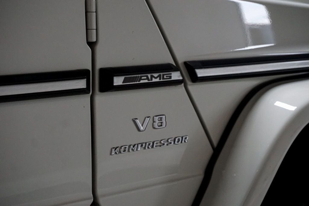 2011 Mercedes-Benz G-Class *G55 AMG* *White/Brown* *Designo Lthr* *V8 S/C* *Only 61k Miles* - 23006890 - 45