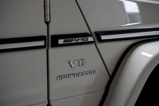 2011 Mercedes-Benz G-Class *G55 AMG* *White/Brown* *Designo Lthr* *V8 S/C* *Only 61k Miles* - 23006890 - 45