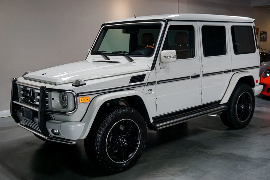 2011 Mercedes-Benz G-Class *G55 AMG* *White/Brown* *Designo Lthr* *V8 S/C* *Only 61k Miles* - 23006890 - 4