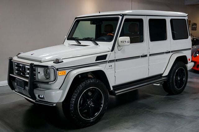 2011 Mercedes-Benz G-Class *G55 AMG* *White/Brown* *Designo Lthr* *V8 S/C* *Only 61k Miles* - 23006890 - 4
