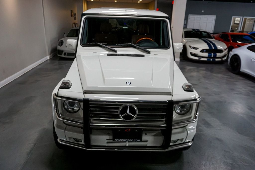 2011 Mercedes-Benz G-Class *G55 AMG* *White/Brown* *Designo Lthr* *V8 S/C* *Only 61k Miles* - 23006890 - 50