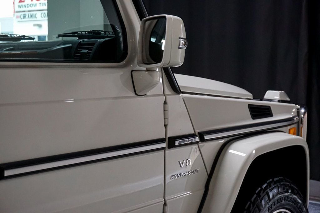 2011 Mercedes-Benz G-Class *G55 AMG* *White/Brown* *Designo Lthr* *V8 S/C* *Only 61k Miles* - 23006890 - 75