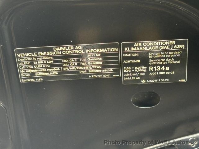 2011 Mercedes-Benz SL-Class 2dr Roadster SL 550 - 23051504 - 46