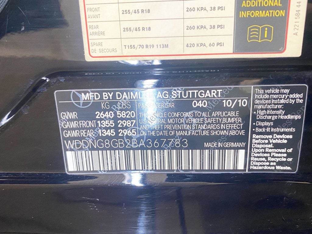 2011 Mercedes-Benz S-Class 4dr Sedan S 550 4MATIC - 22954553 - 42