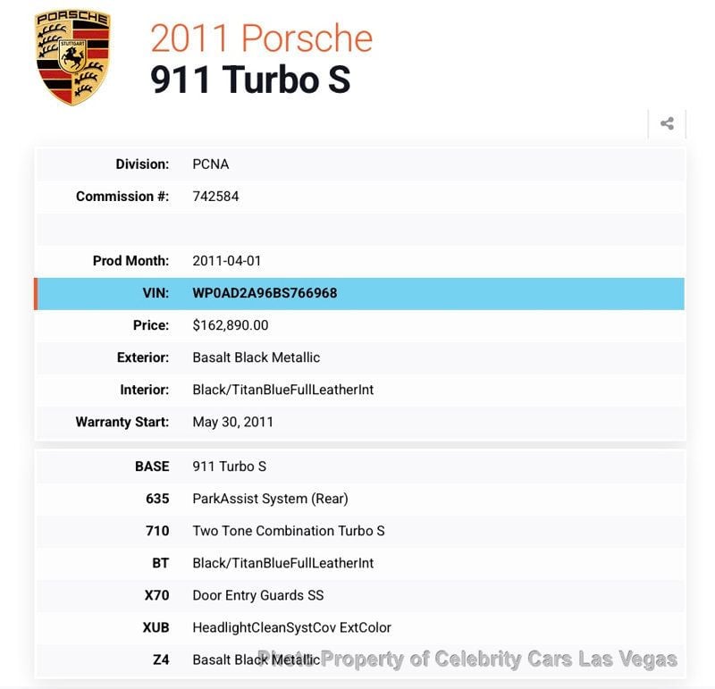 2011 Porsche 911 Turbo S Coupe - 22767674 - 6