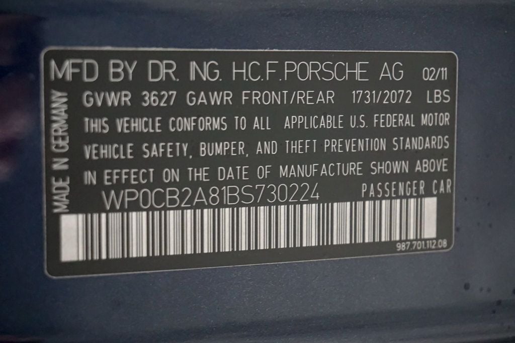 2011 Porsche Boxster *Boxster-S* *987.2* *6-Speed Manual* *$66k+MSRP* - 22969335 - 25