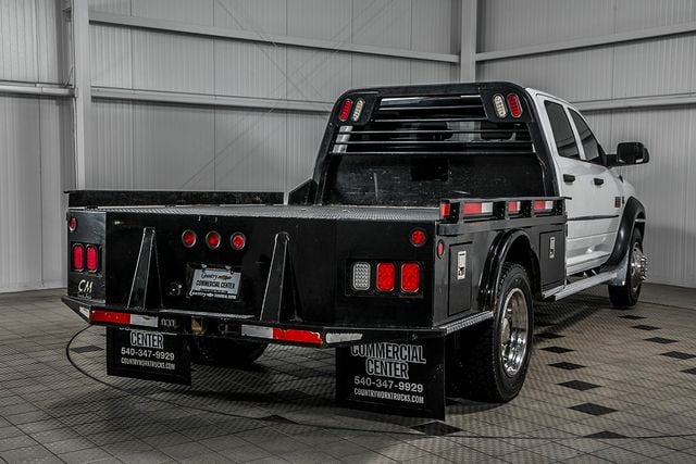 2011 Ram 4500 4500 CREW 4X4 * 6.7 CUMMINS * 9' C&M FLATBED * NEW TIRES * LOCAL - 12970987 - 5