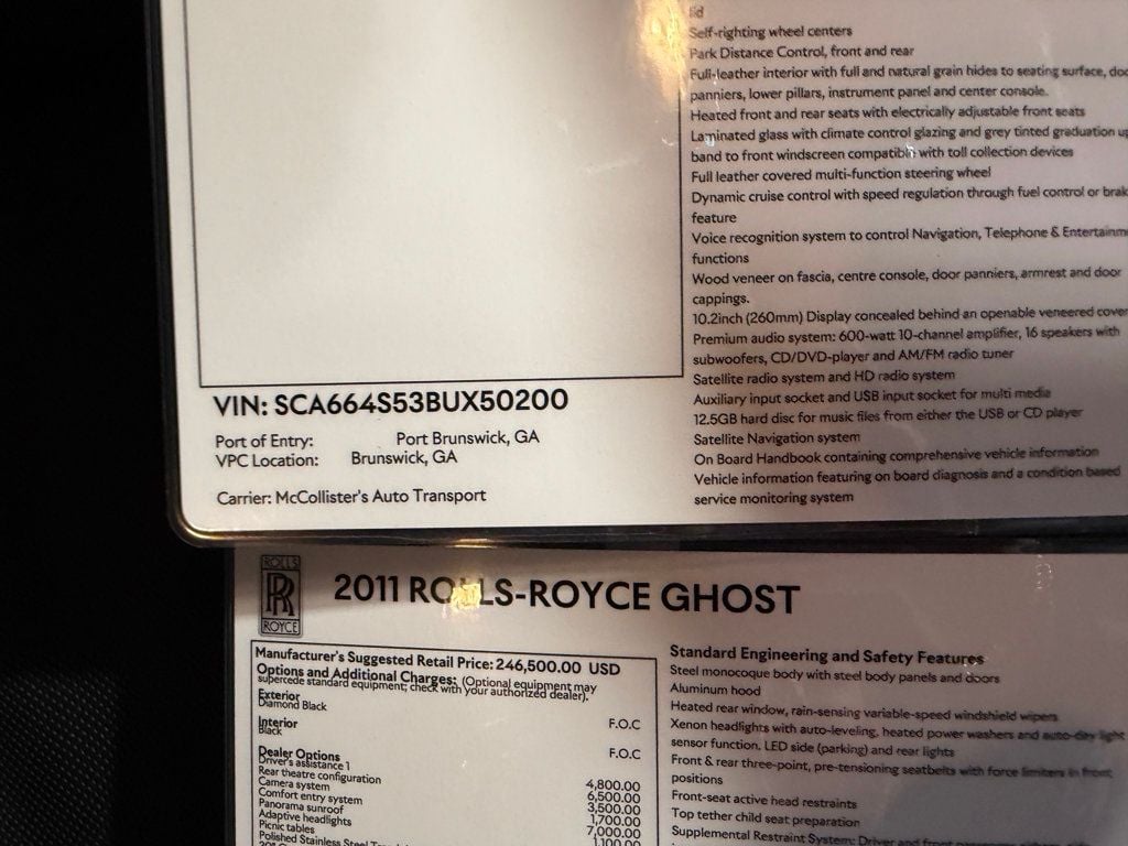 2011 Rolls-Royce Ghost 4dr Sedan - 22997840 - 78