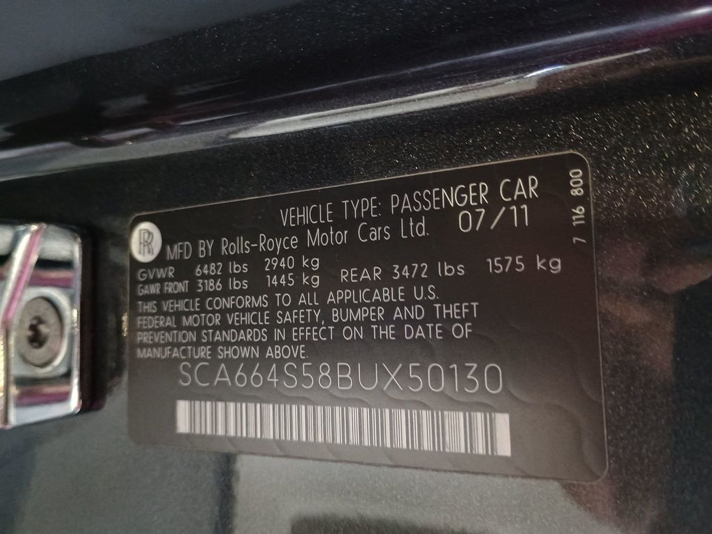 2011 Rolls-Royce Ghost 4dr Sedan Clean Carfax - 22933778 - 58