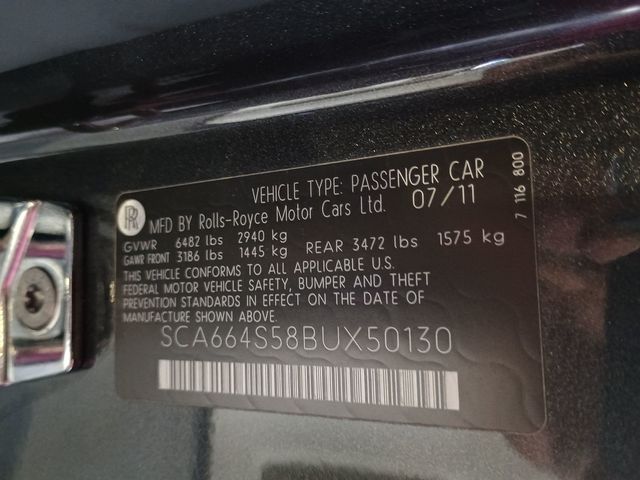 2011 Rolls-Royce Ghost 4dr Sedan Clean Carfax - 22933778 - 58