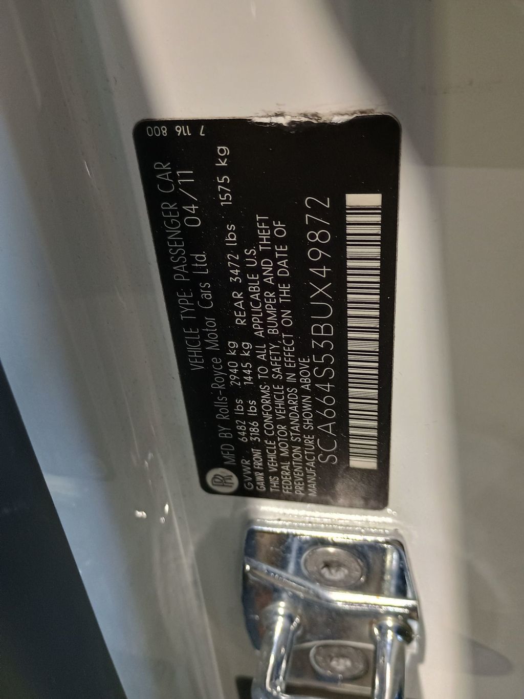 2011 Rolls-Royce Ghost 4dr Sedan Clean Carfax Florida Car - 23005354 - 51