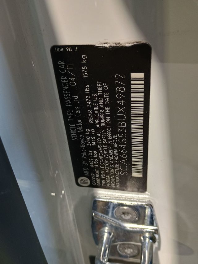 2011 Rolls-Royce Ghost 4dr Sedan Clean Carfax Florida Car - 23005354 - 51