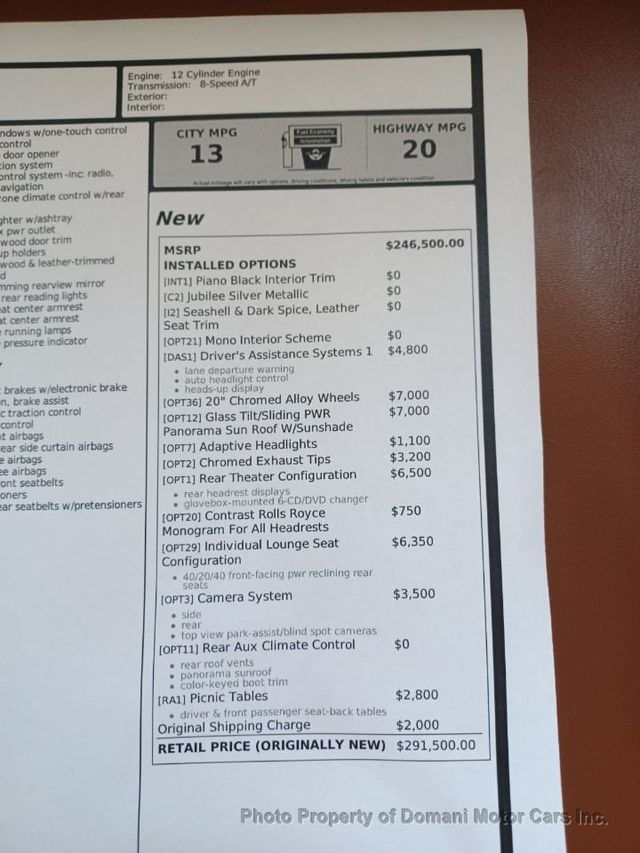 2011 Rolls-Royce Ghost ORIGINALLY $ 291,500 & COMES WITH GREAT DEALER  SERVICE HISTORY - 20870830 - 10