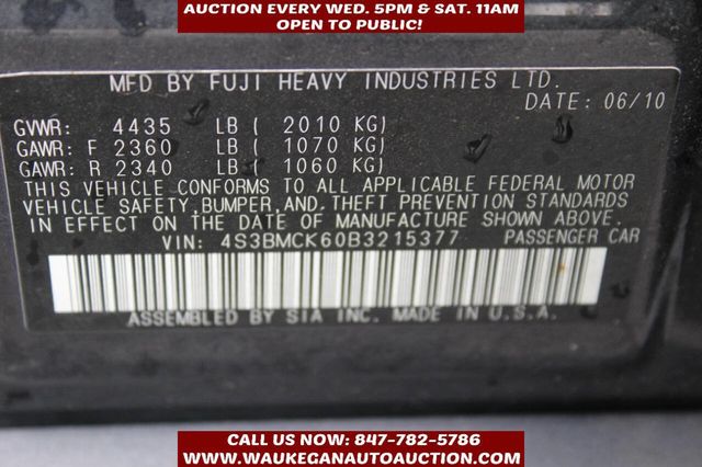 2011 Subaru Legacy 2.5i Limited AWD 4dr Sedan CVT - 22951781 - 10