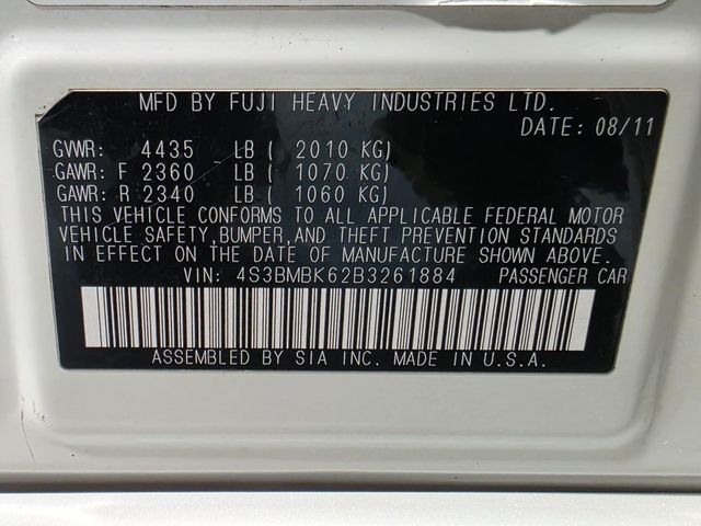 2011 Subaru Legacy 4dr Sedan H4 Automatic 2.5i Ltd Pwr Moon - 22994131 - 8