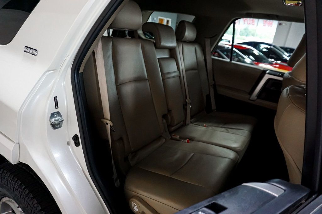 2011 Toyota 4Runner *SR5 4WD V6* *White/Tan Leather* *Super Clean* - 23083625 - 58