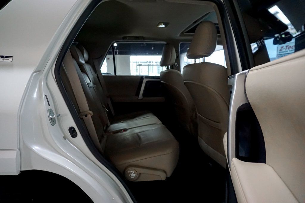 2011 Toyota 4Runner *SR5 4WD V6* *White/Tan Leather* *Super Clean* - 23083625 - 59