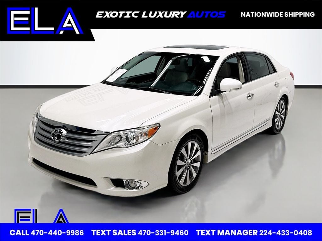 2011 Toyota Avalon LIMTED PACKAGE! BLIZZARD PEARL! NAVI! REAR CAM! WOOD GRAIN!  - 22928459 - 0