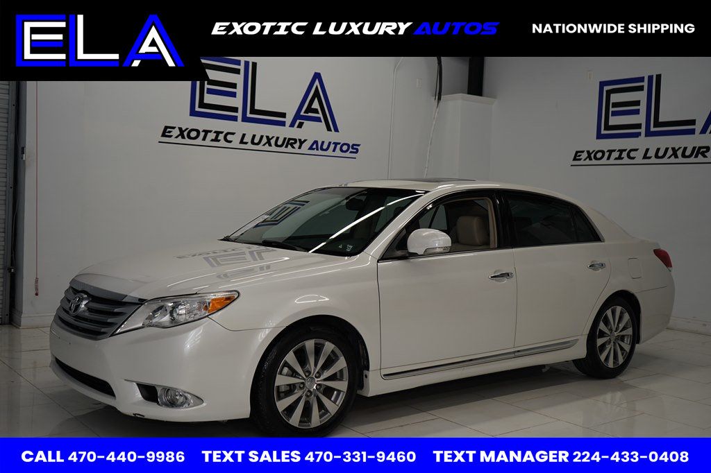 2011 Toyota Avalon ONE OWNER SINCE NEW! NAVIGATION! REAR CAMERA! BLIZZARD PERAL WOW - 22745010 - 0