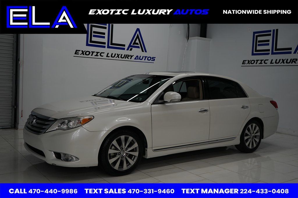 2011 Toyota Avalon ONE OWNER SINCE NEW! NAVIGATION! REAR CAMERA! BLIZZARD PERAL WOW - 22745010 - 2