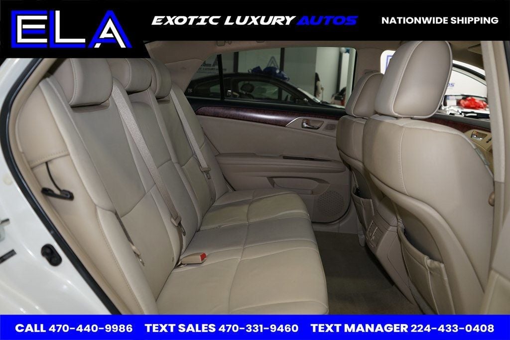 2011 Toyota Avalon ONE OWNER SINCE NEW! NAVIGATION! REAR CAMERA! BLIZZARD PERAL WOW - 22745010 - 33