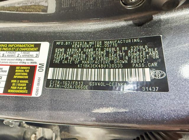2011 Toyota Camry 4dr Sedan V6 Automatic LE - 22927278 - 32