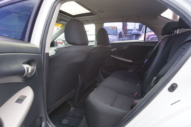 2011 Toyota Corolla LOW MILES, MOON ROOF, CLOTH SEATS - 23002391 - 16