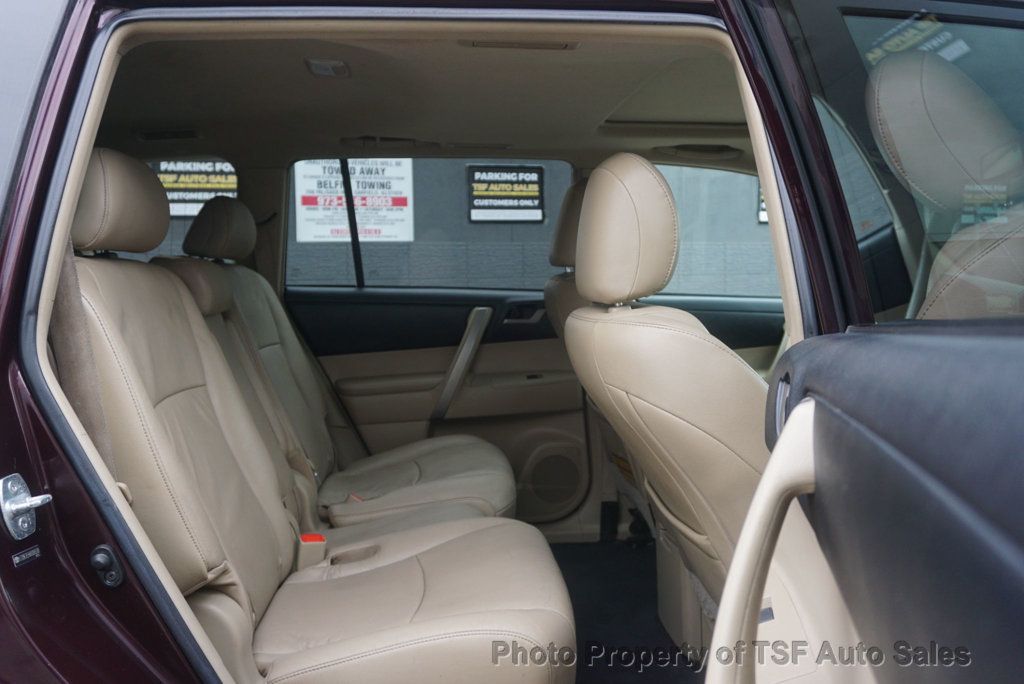 2011 Toyota Highlander 4WD 4dr V6 SE LEATHER SUNROOF 3RD ROW SEAT HEATED SEATS LAODED!! - 23090363 - 11