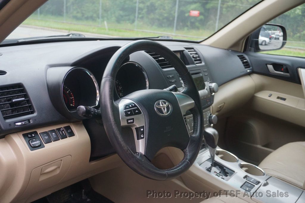 2011 Toyota Highlander 4WD 4dr V6 SE LEATHER SUNROOF 3RD ROW SEAT HEATED SEATS LAODED!! - 23090363 - 12