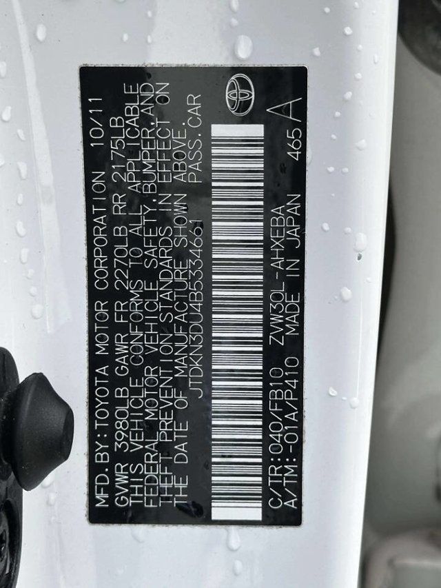 2011 Toyota Prius One 4dr Hatchback - 22933748 - 12