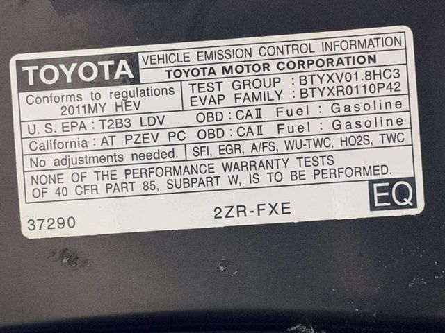 2011 Toyota Prius One 4dr Hatchback - 23016876 - 13