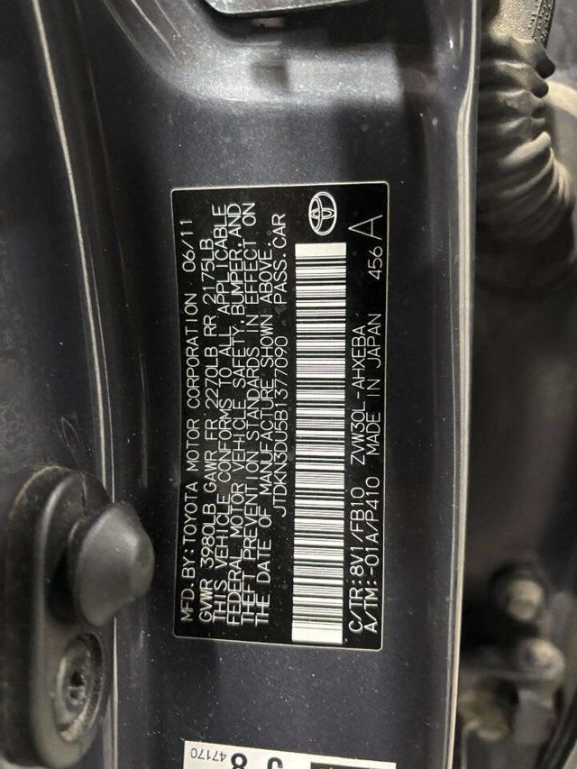 2011 Toyota Prius Two 4dr Hatchback - 22959332 - 34