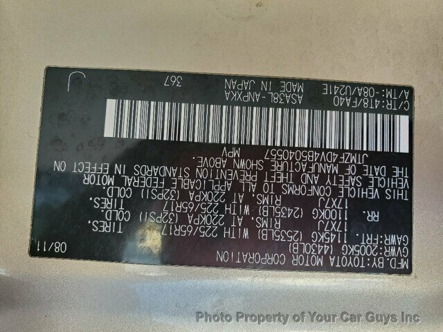 2011 Toyota RAV4 One owner - 22928276 - 27
