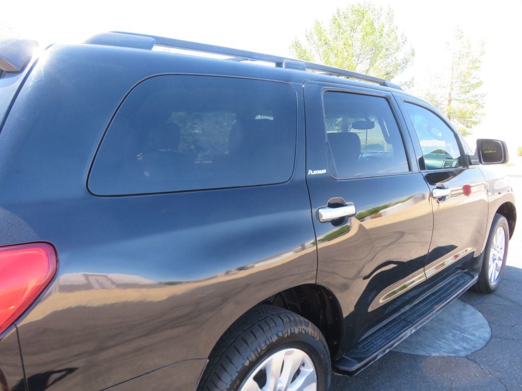 2011 Toyota Sequoia 4X4 PLATINUM SEQUOIA THIRD ROW SEAT 5.7 MOTOR EXTRA CLEAN  - 23059848 - 9
