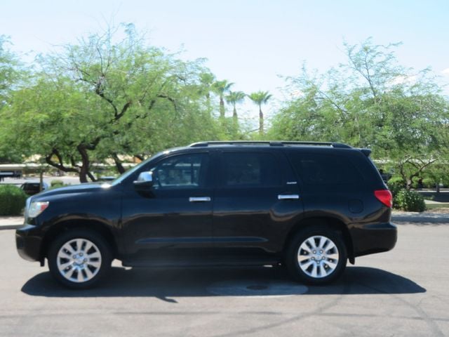 2011 Toyota Sequoia 4X4 PLATINUM SEQUOIA THIRD ROW SEAT 5.7 MOTOR EXTRA CLEAN  - 23059848 - 1