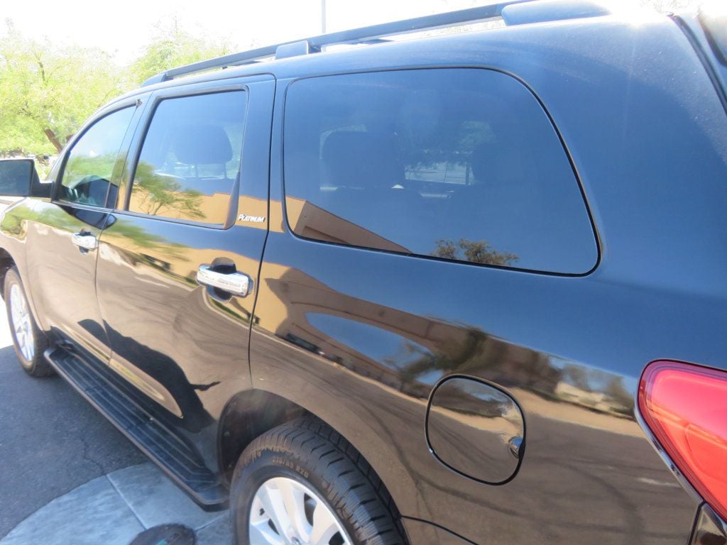 2011 Toyota Sequoia 4X4 PLATINUM SEQUOIA THIRD ROW SEAT 5.7 MOTOR EXTRA CLEAN  - 23059848 - 6