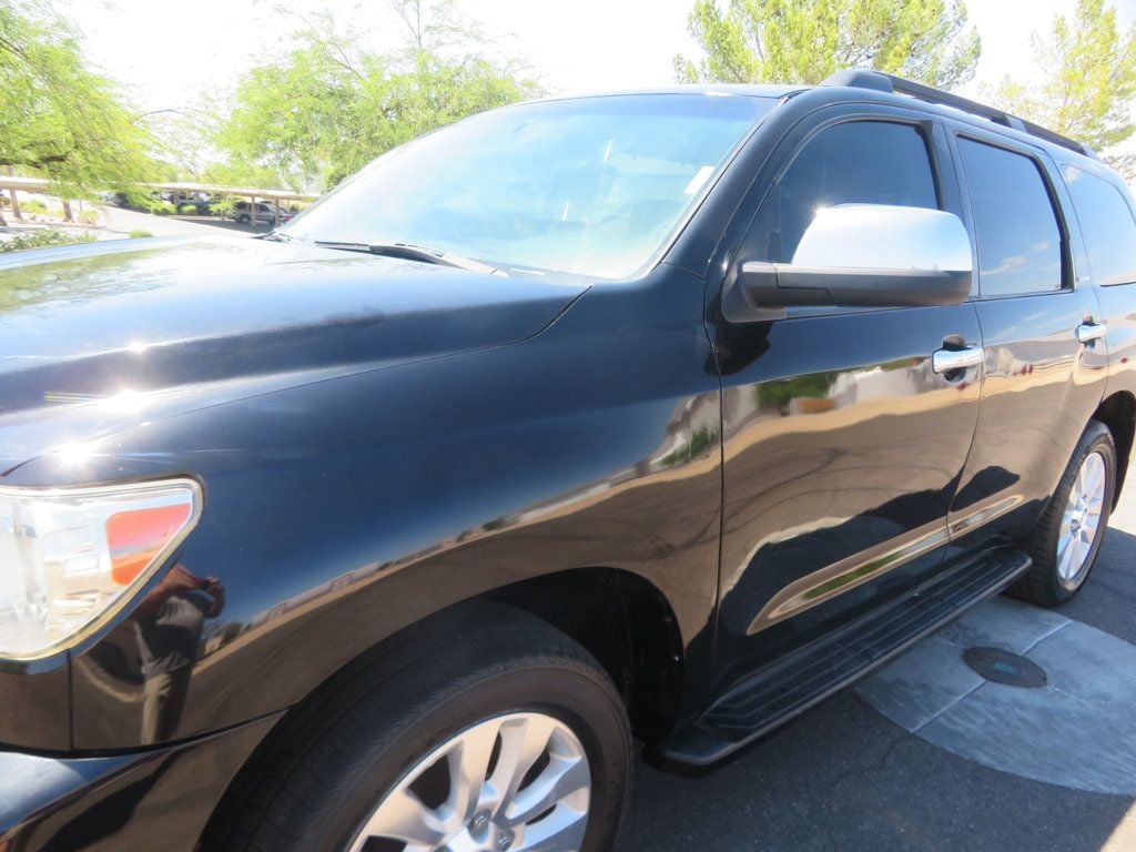 2011 Toyota Sequoia 4X4 PLATINUM SEQUOIA THIRD ROW SEAT 5.7 MOTOR EXTRA CLEAN  - 23059848 - 7