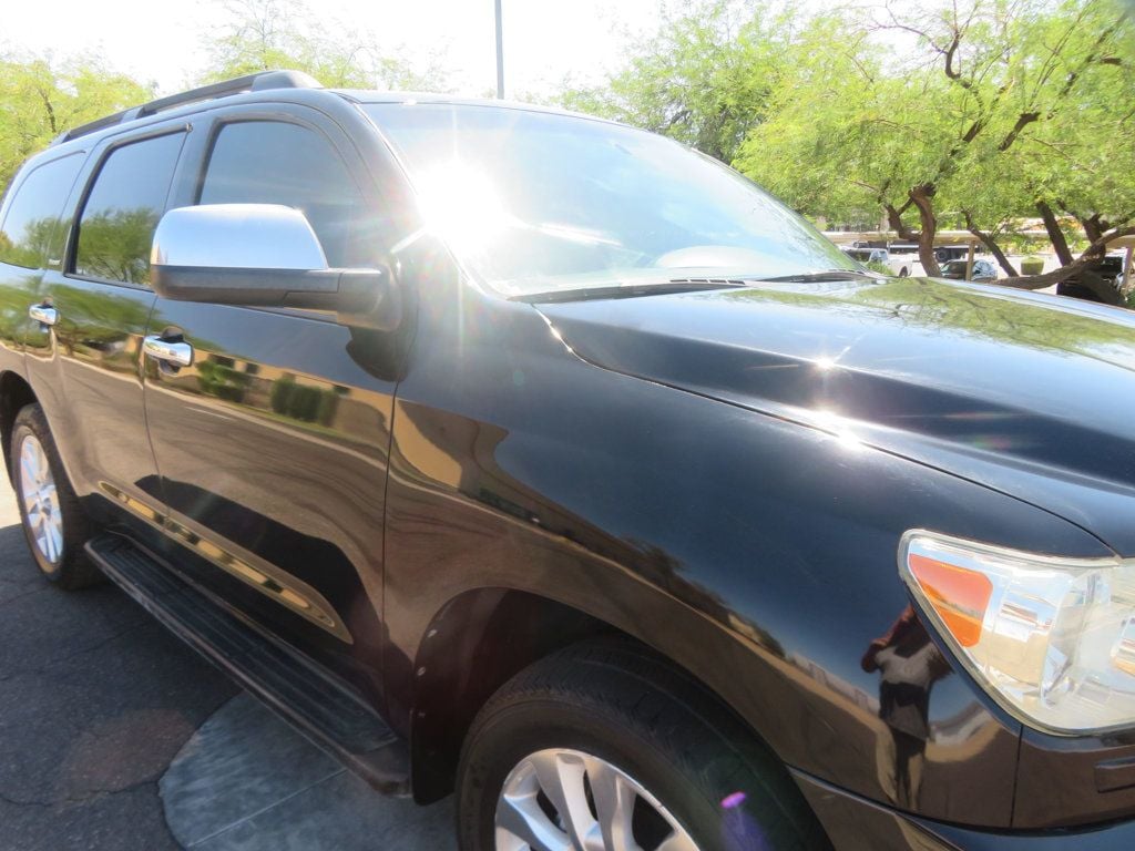 2011 Toyota Sequoia 4X4 PLATINUM SEQUOIA THIRD ROW SEAT 5.7 MOTOR EXTRA CLEAN  - 23059848 - 8