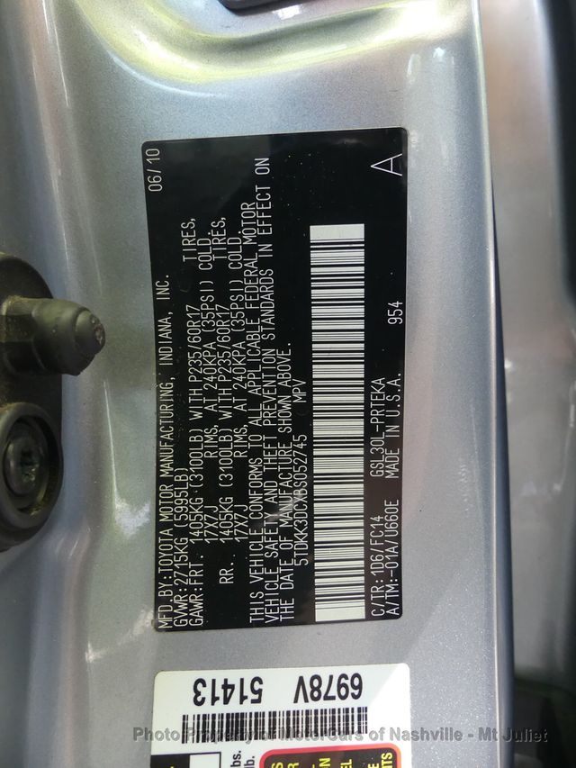2011 Toyota Sienna LE - 23014357 - 48