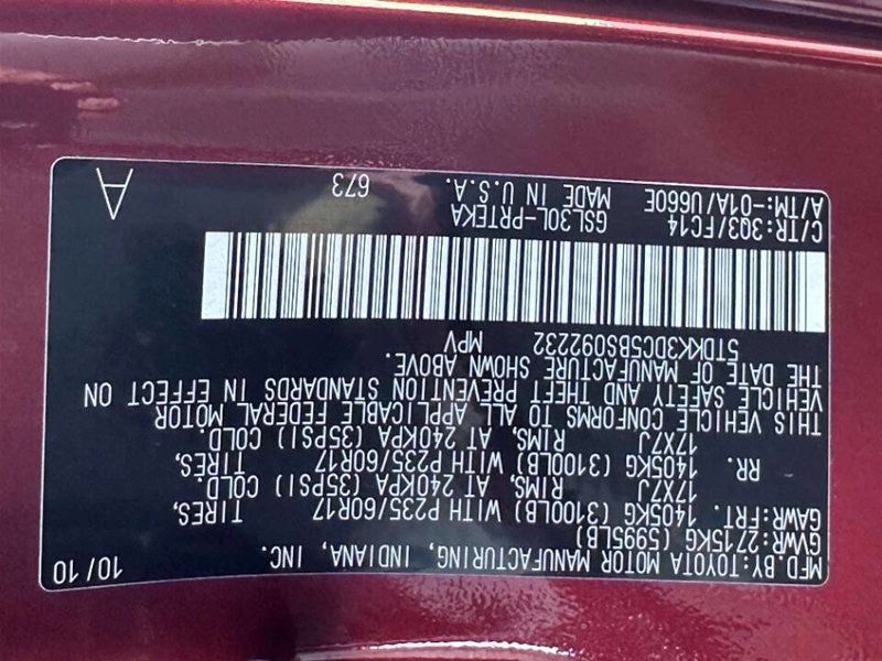 2011 Toyota Sienna LE 7 Passenger Auto Access Seat 4dr Mini Van - 22986269 - 36