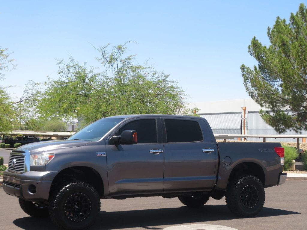 2011 Toyota Tundra CREWMAX 4X4 LIMITED LEATHER MOONROOF LOW MILES LIFTED CREWMAX  - 23027720 | Video 1
